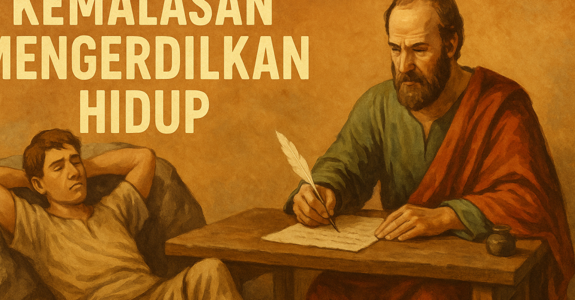 KEMALASAN MENGERDILKAN HIDUP