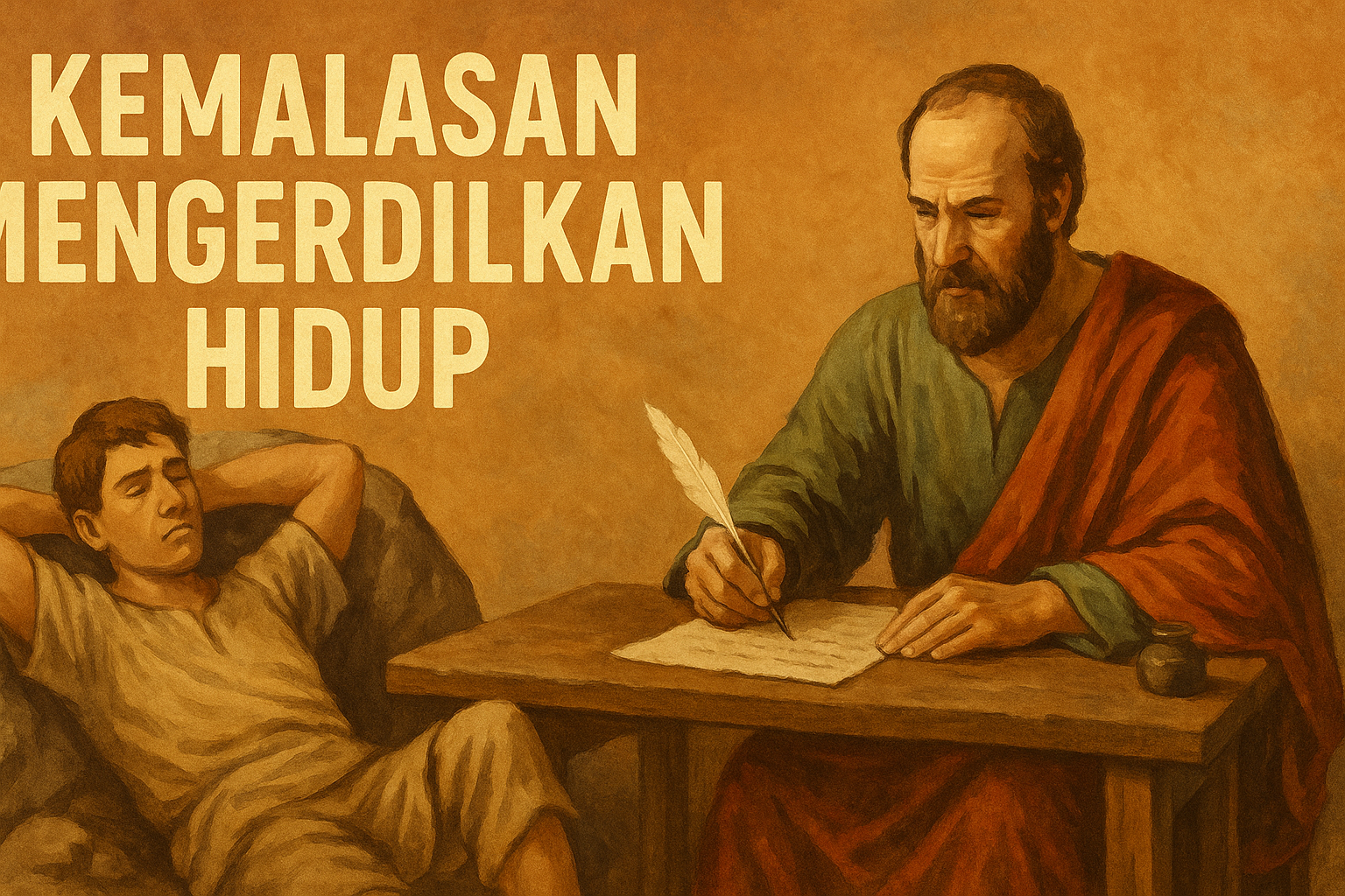 KEMALASAN MENGERDILKAN HIDUP