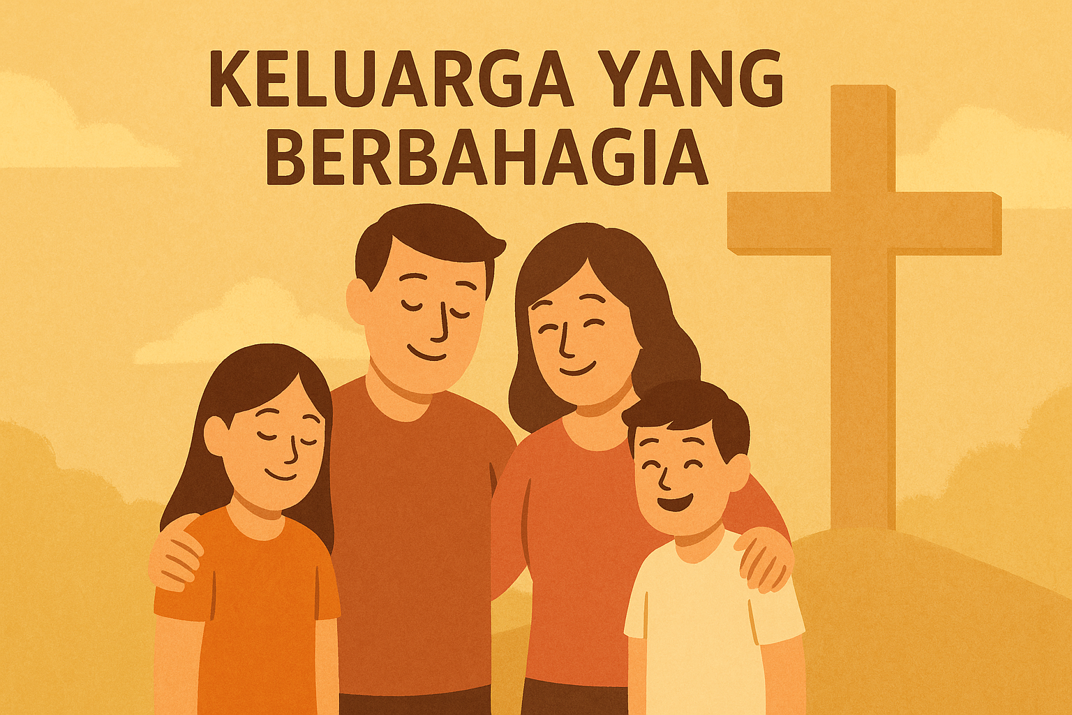 KELUARGA YANG BERBAHAGIA