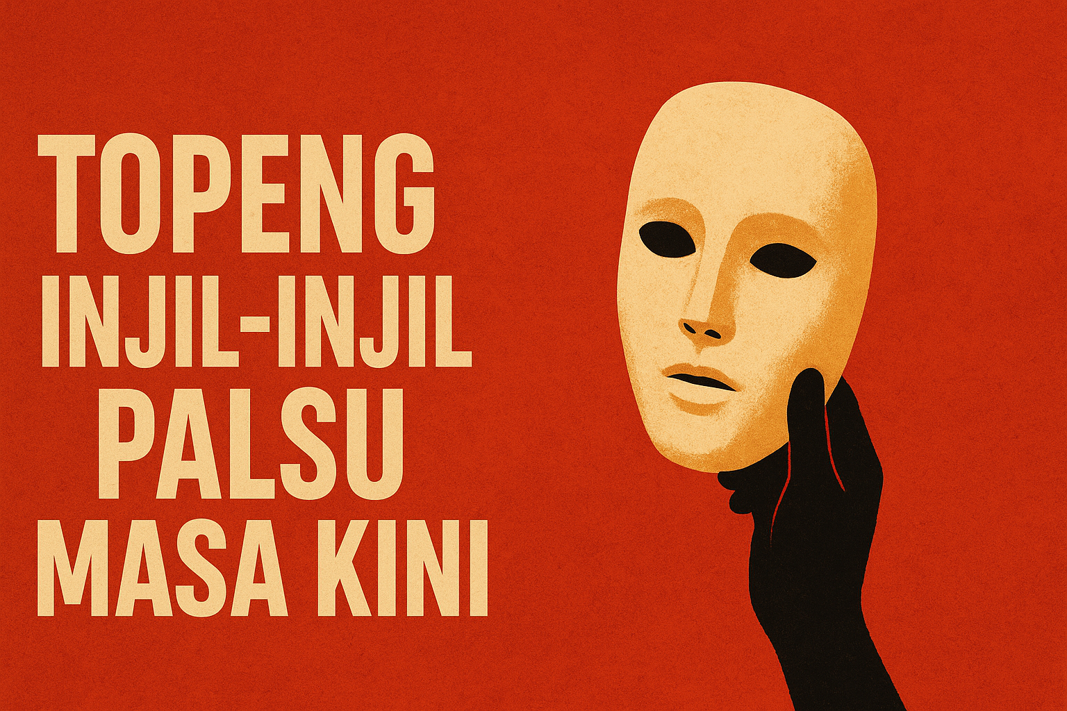 TOPENG INJIL-INJIL PALSU MASA KINI