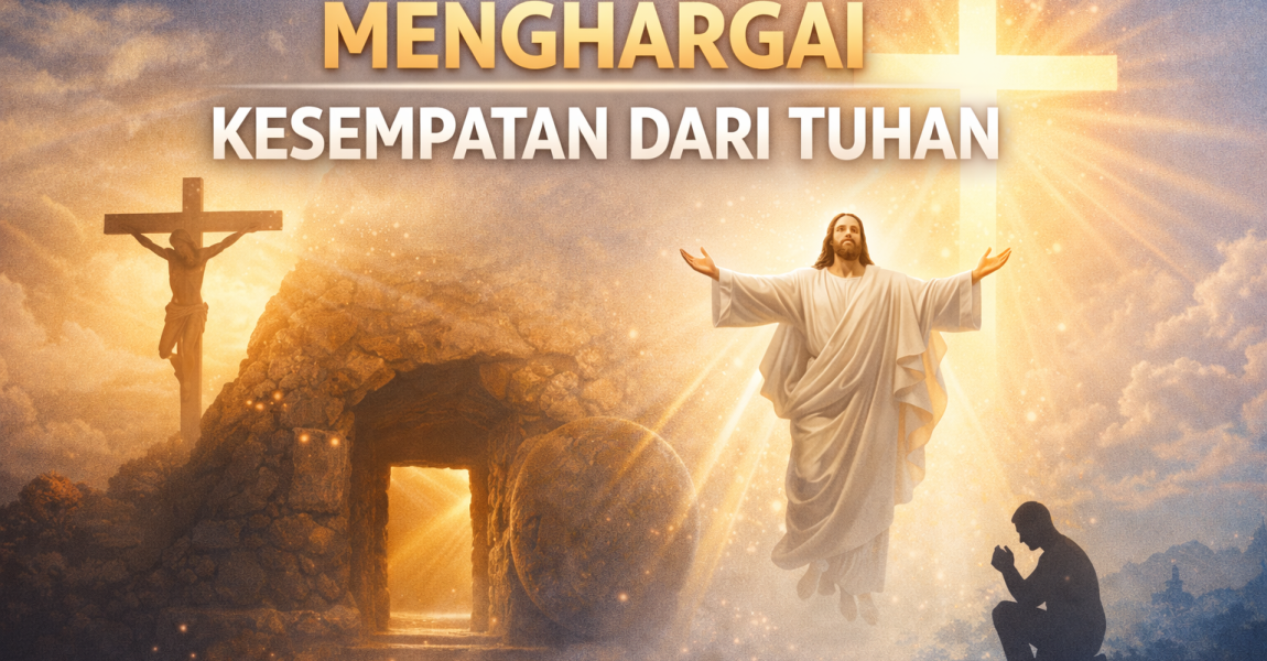 MENGHARGAI KESEMPATAN DARI TUHAN