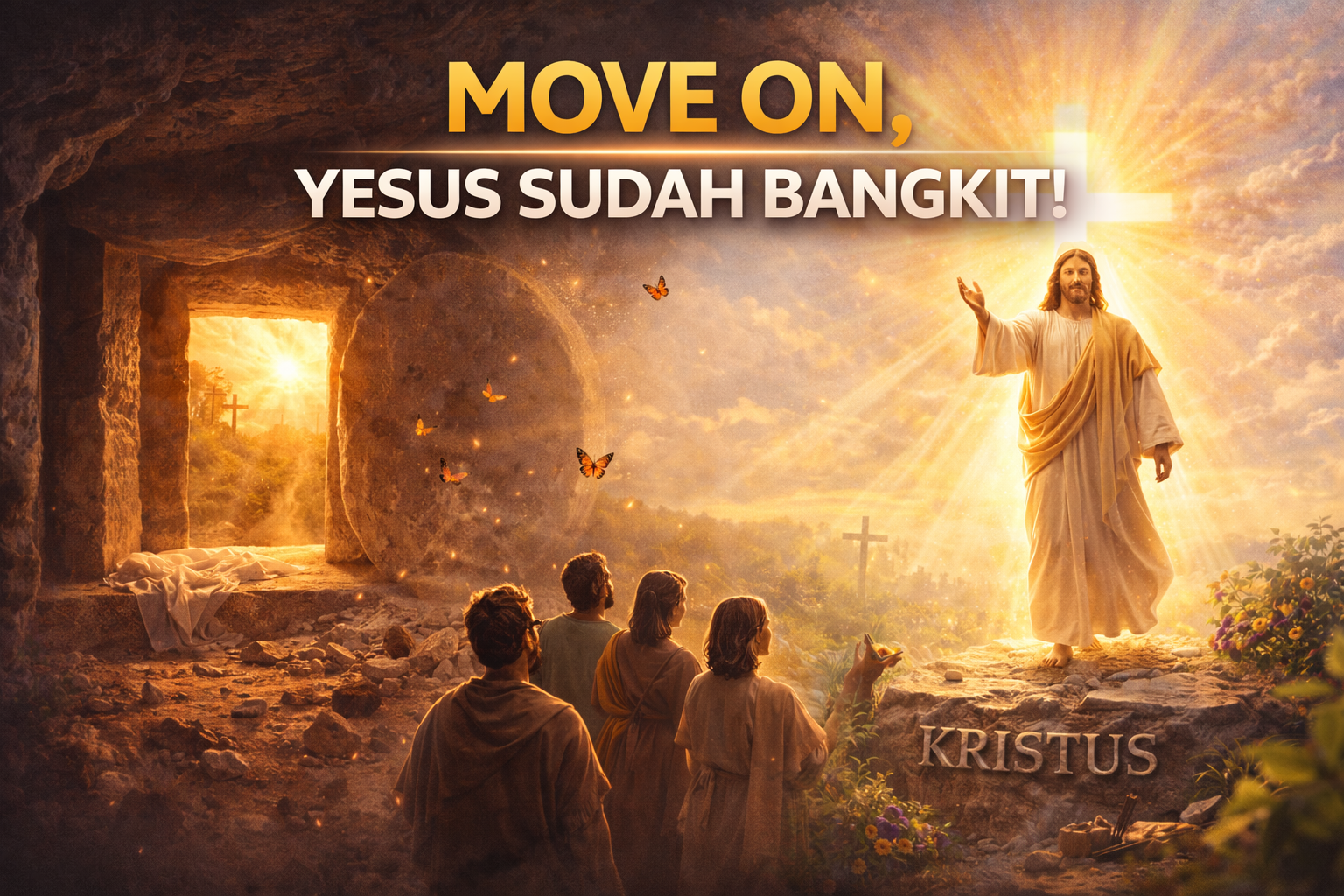 MOVE ON, YESUS SUDAH BANGKIT!