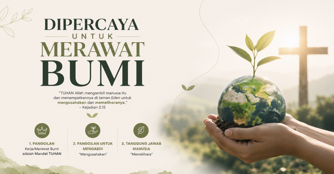 DIPERCAYA UNTUK MERAWAT BUMI