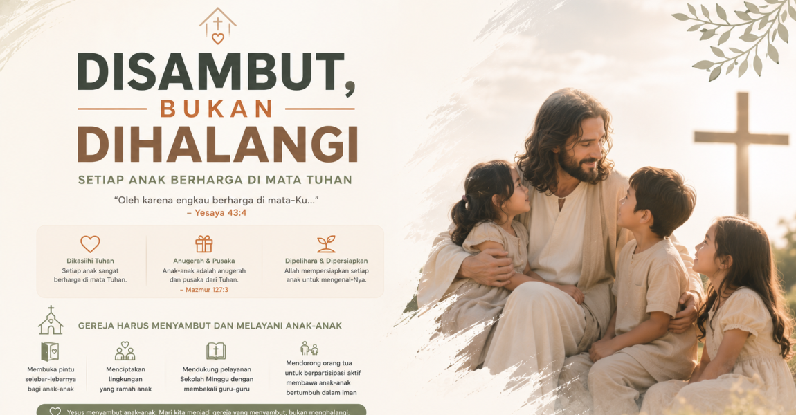 DISAMBUT, BUKAN DIHALANGI