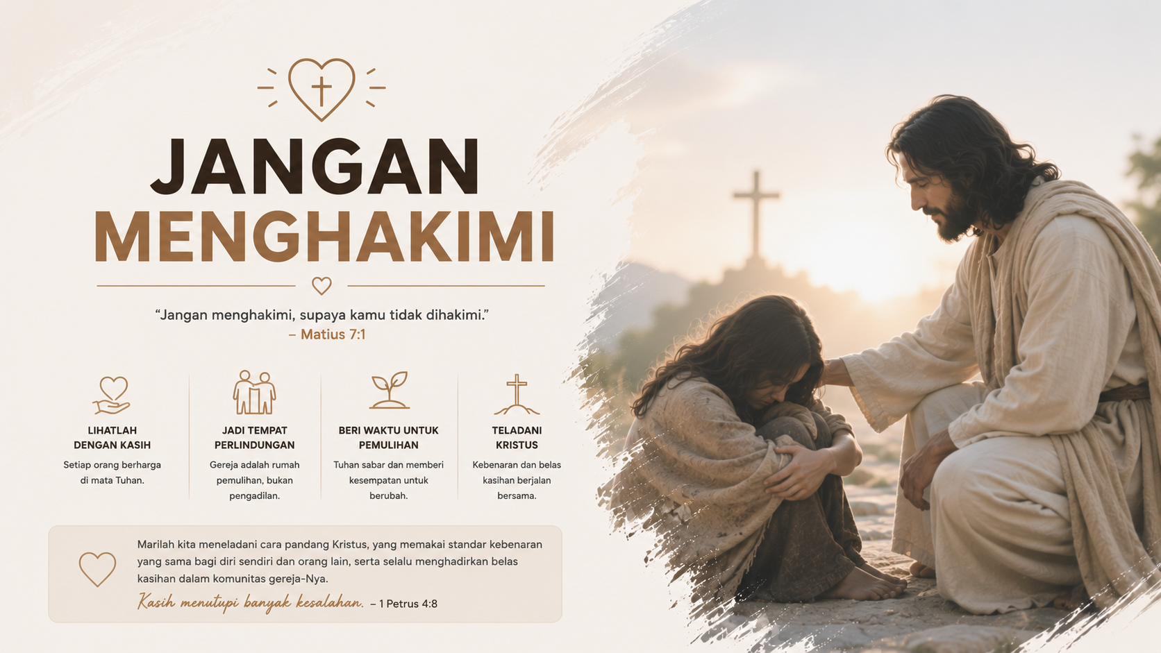 JANGAN MENGHAKIMI