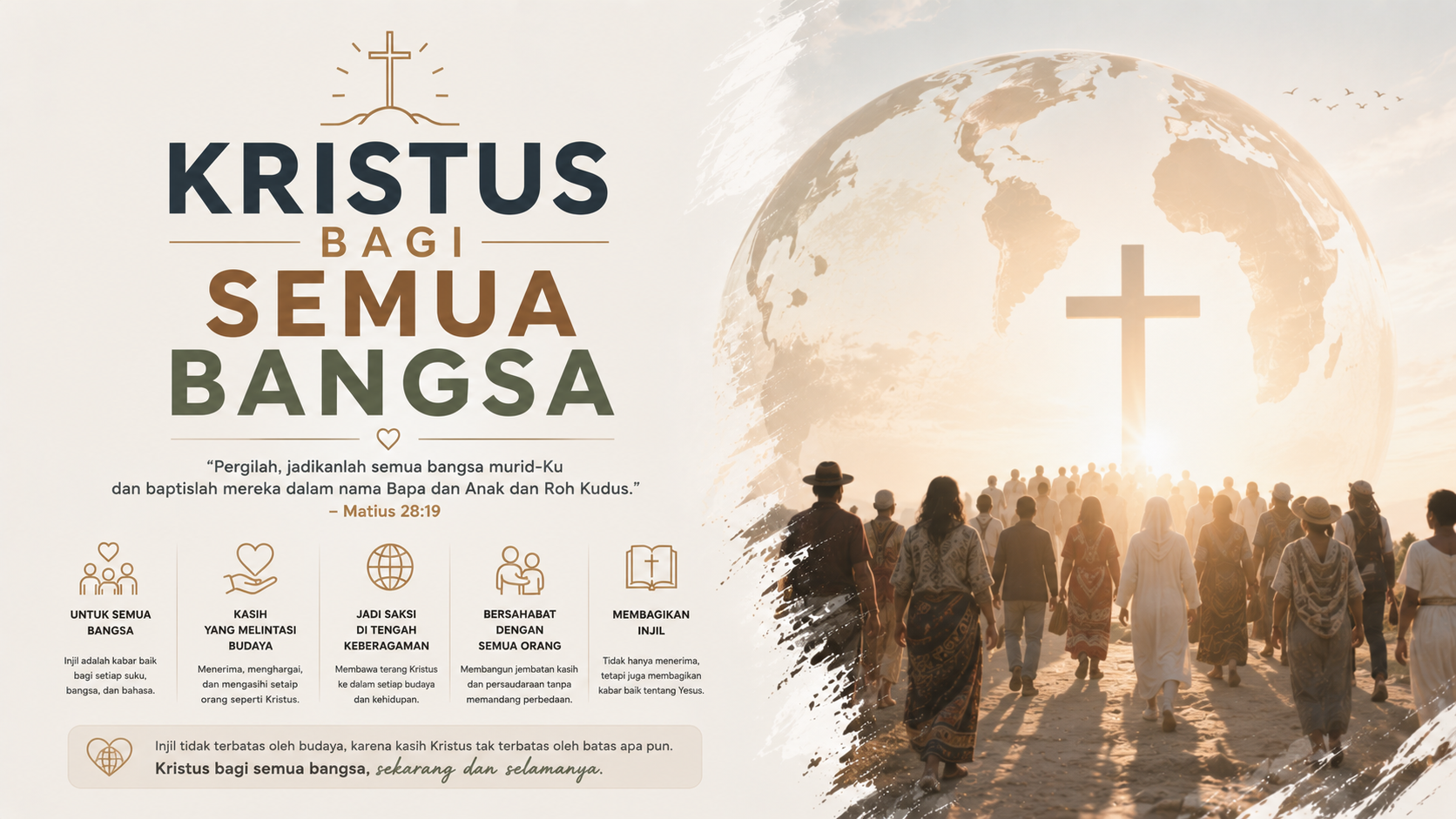 KRISTUS BAGI SEMUA BANGSA