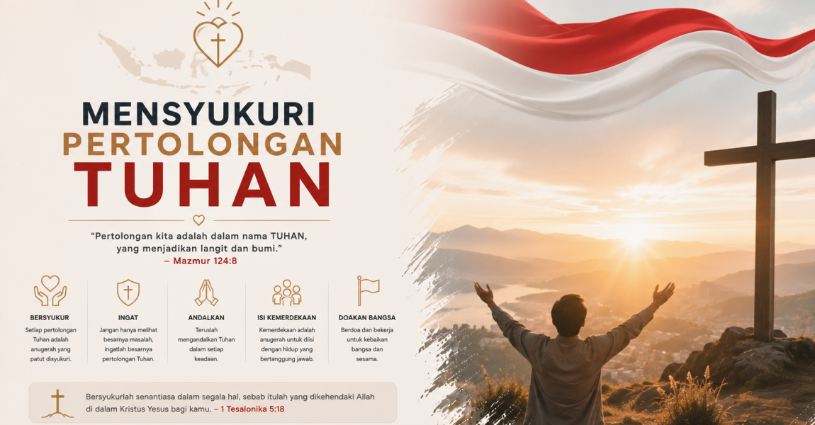 MENSYUKURI PERTOLONGAN TUHAN