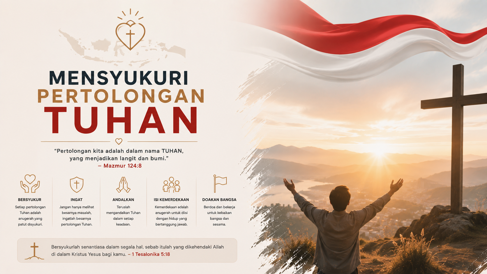 MENSYUKURI PERTOLONGAN TUHAN