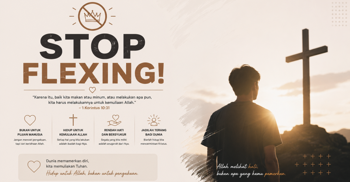 STOP FLEXING!
