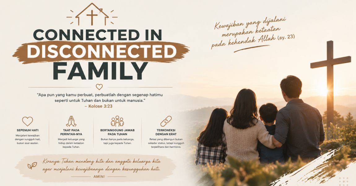 CONNECTED IN DISCONNECTED FAMILY