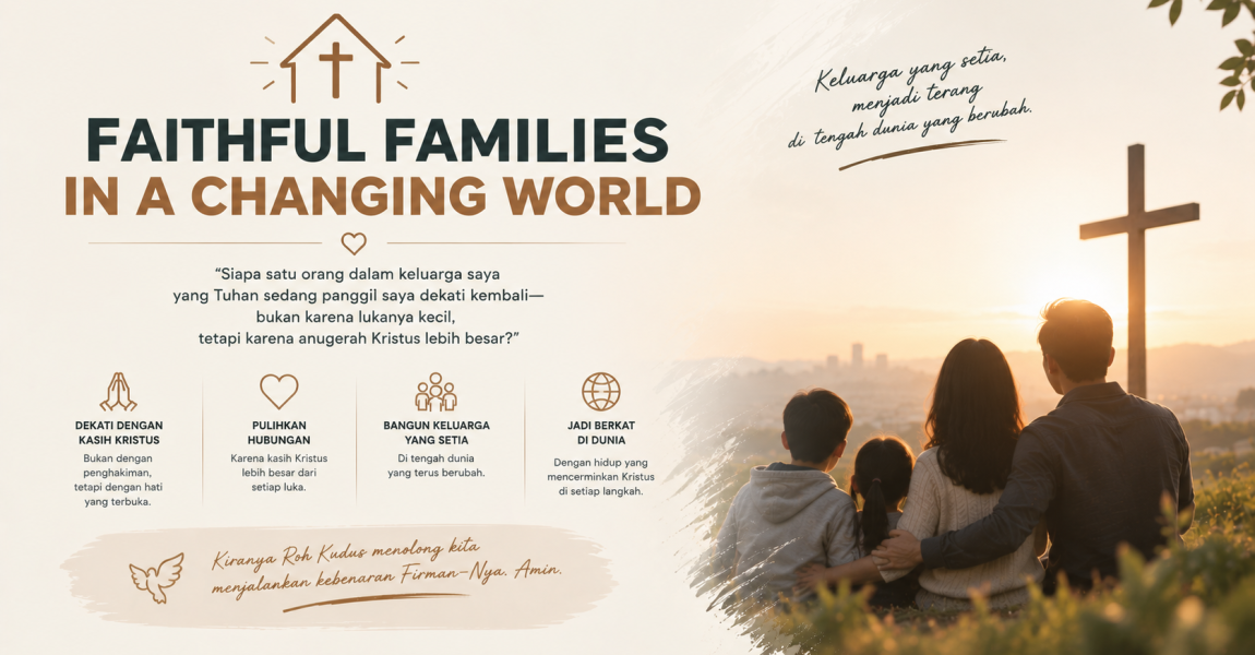 FAITHFUL FAMILIES IN A CHANGING WORLD
