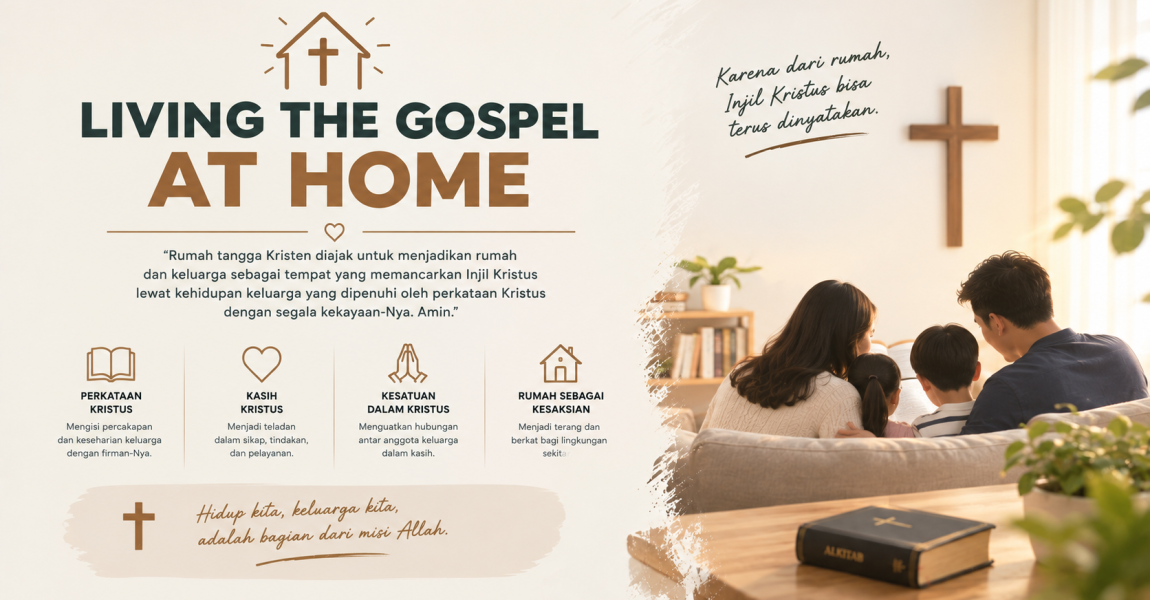 LIVING THE GOSPEL AT HOME