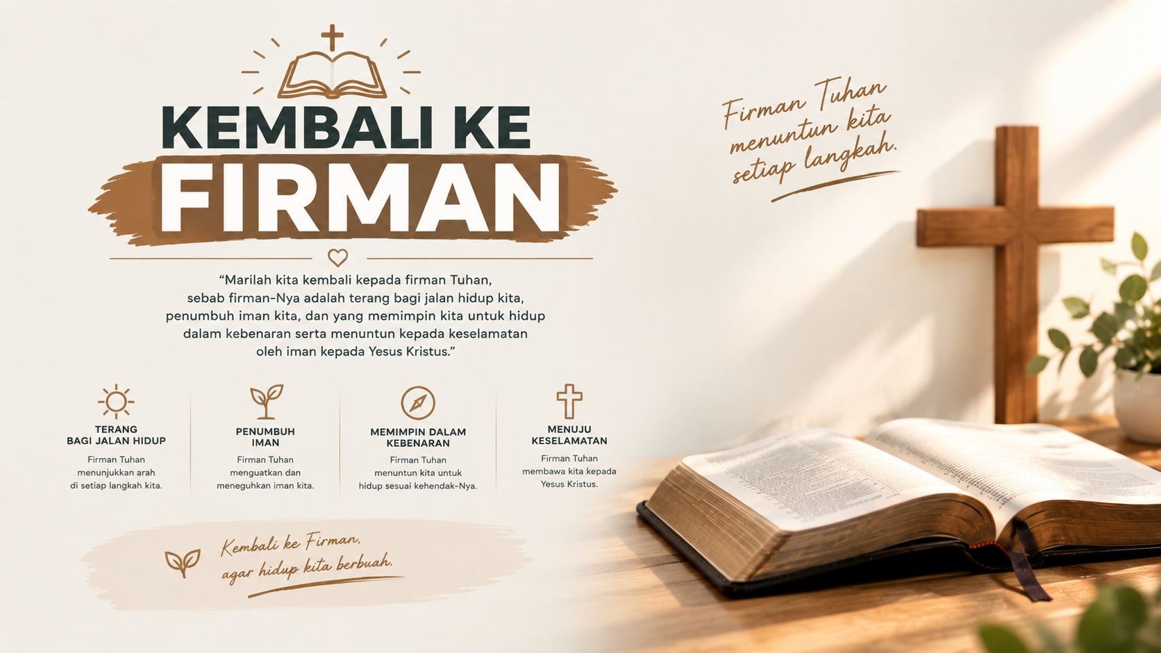 KEMBALI KE FIRMAN
